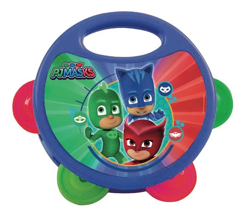 Pjmasks Instrumentos Musicais Pandeiro Candide 1723