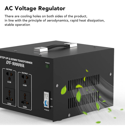 Convertidor De Voltaje De Potencia Boost Buck Transformer 10