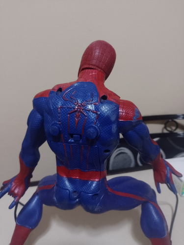 Spiderman Lanza Telarañas Motorizado Original Hasbro Sonidos (Usado)