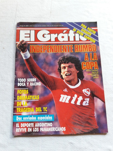 El Grafico Nº 3541 - 18 Agosto 1987 - Clausen Independiente