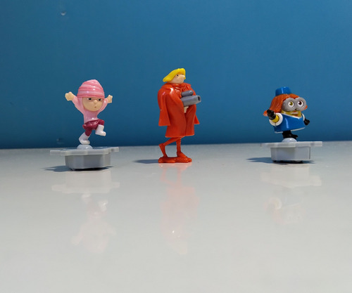Mini Figuras Dru , Edith Y Bob Minion X 3 (Usado)