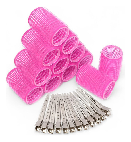 Pack 12 Rulos Ondulines Mágicos Para Cabello + Pinzas