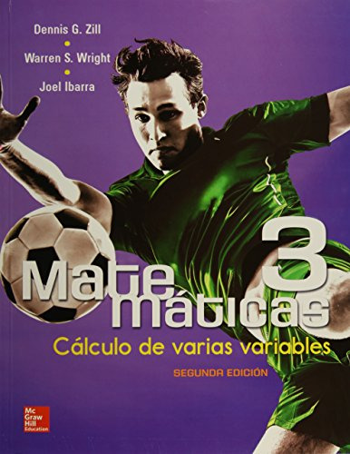Libro Matematicas 3 Calculo De Varias Variables (2 Edicion)