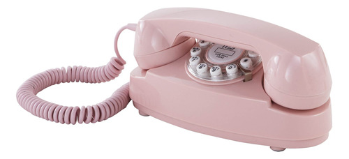 Teléfono Princess Cr59-pi Tecnología Push Button, Ros...