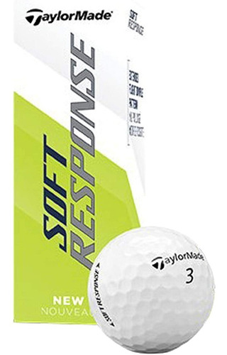 Kaddygolf Pelotas Taylormade Soft Response Tubo X 3 Pelotas