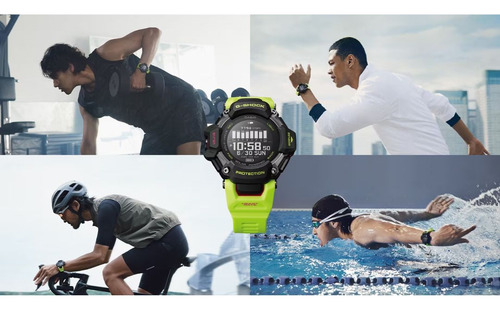 Relógio G-shock G-squad Sports Gbd-h2000-1a9dr - Casio