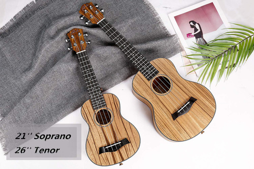 Ukelele Tenor Ranch De 26 Pulgadas Profesional Aprender A