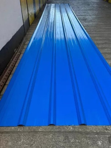 Laminas Para Encofrar Galvanizada En Verde Y Azul 6,00x1,10m
