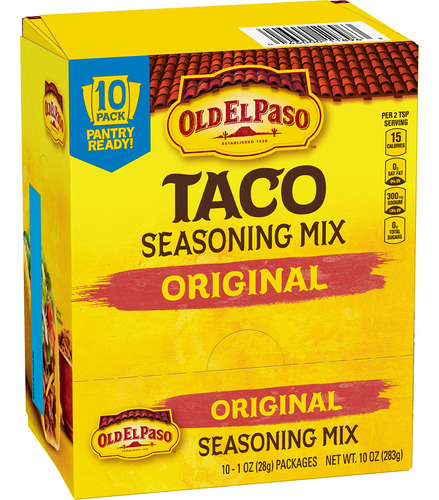 Old El Paso Condimento Original Para Tacos (1 Onza, Paquete