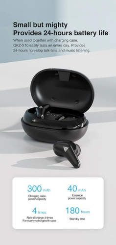 Imagem 4 de 10 de Fone Bluetooth Barato Custo Beneficio Qkz X10 Original