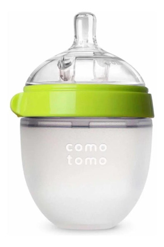 Mamadeira Comotomo Anti-cólica 150ml 0-3m - Verde