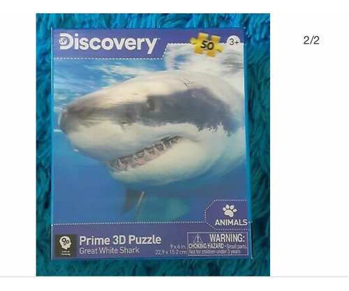 Puzzle 3d De 50 Pzas. Discovery Animal Planet | Envío gratis