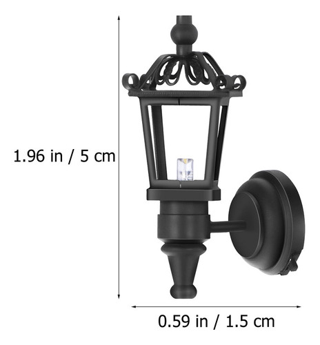 Lámpara De Pared Led Vintage En Miniatura Con Forma De Casa