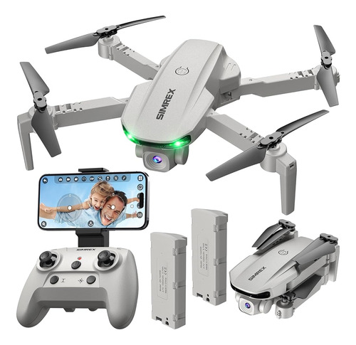 Dron Simrex X800 Con Cámara Para Adultos Y Niños, Cuadricópt