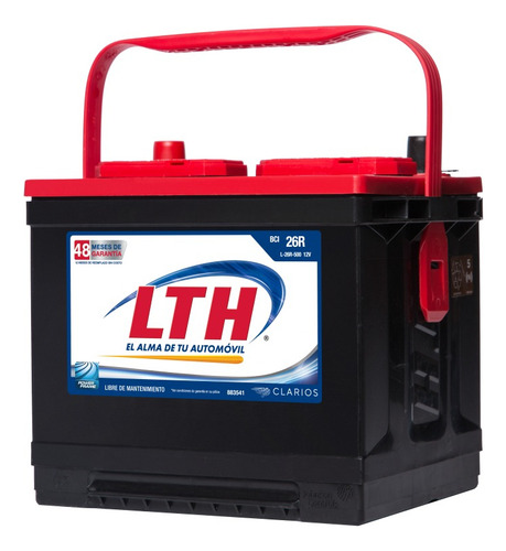 Batería Lth Para Auto Modelo L-26r-500. Entrega Cdmx.
