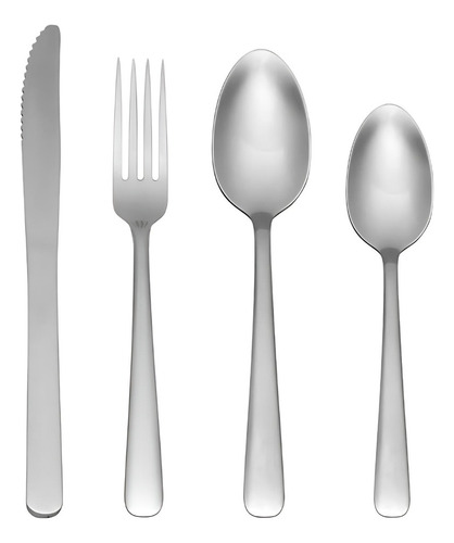 Cuchillo De Mesa Acero Inoxidable Moven Malva Plateado