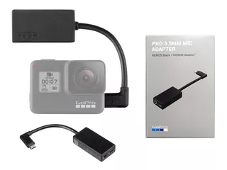 Adaptador Gopro Original Micrófono Gopro Hero 5 6 7 8