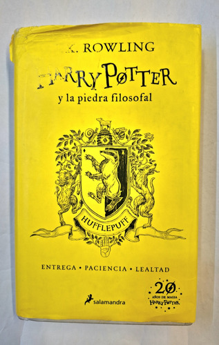 Harry Potter Y La Piedra Filosofal - Hufflepuff. Rowling 