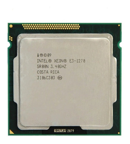 Processador Intel Xeon E3-1270 Lga 1155 H61 B75  3.4ghz