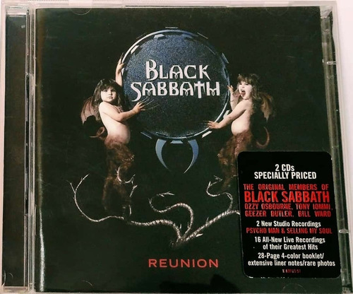 Cd Duplo Black Sabbath Reunion Importado