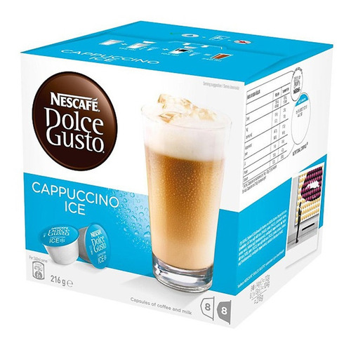 Capsulas Dolce Gusto Nescafe Cappuccino Ice Nuevo Sabor