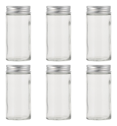 Botella Pepper Container Castor Glass, 6 Unidades