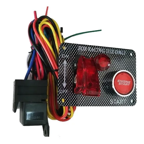 comprar Painel Auto Botao Start Geral Engine Com Uma Chave Tipo Caça