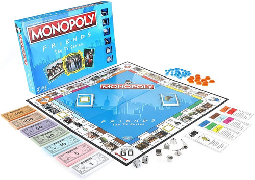 Monopoly Friends The Tv Series Monopolio Serie De Tv Friends
