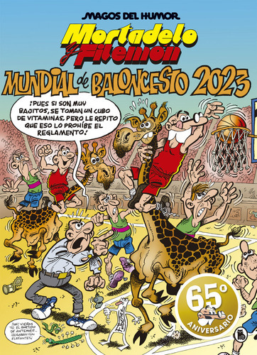 Mundial De Baloncesto 2023 (magos Del Humor 219), De Francisco Ibañez. Editorial Bruguera, Tapa Dura En Español