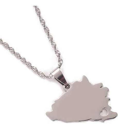 Collares Con Colgante De Mapa De Bosnia Y Herzegovina De D 