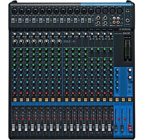 Yamaha Mg20 Consola Mixer Sonido 20 Canales Dist Oficial 