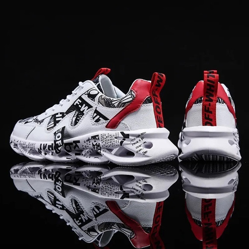 A Zapatillas De Tenis Para Correr De Moda Ligera Para Hombre