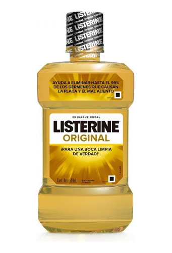 Enjuague Bucal Original 500ml Listerine