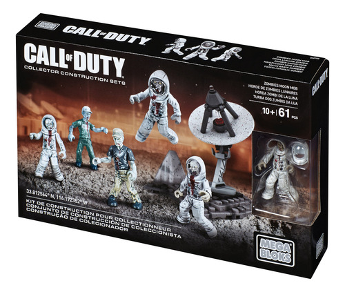 Mega Bloks Call Of Duty Zombies Moon Mob Kit De Construcción