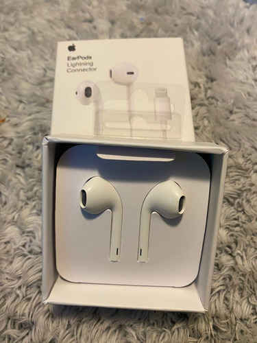 Apple Earpods Con Conector Lightning - Blanco
