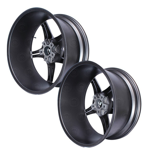 Rin 20 Pul Progresivos 5/112 Vw Mercedez 5 Brazos Premium 1p Color Gris Mate