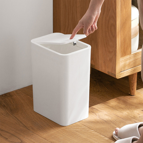 Bote De Basura De Baño G Con Tapa, Bote De Basura Pequeño Co
