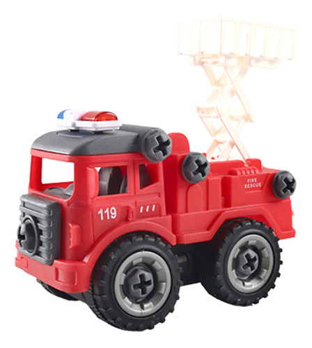 F Desmontaje Y Montaje Del Camión De Bomberos Children's Sim