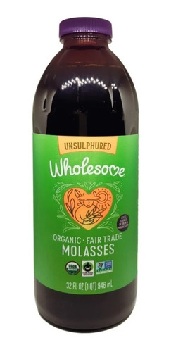 Wholesome Melasa Orgánica 946 Ml 