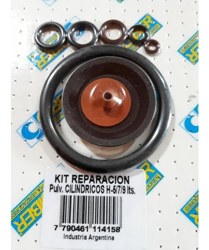 Repuesto Pulverizador Kit Reparación Giber H 5-7-9 Litros Color Negro