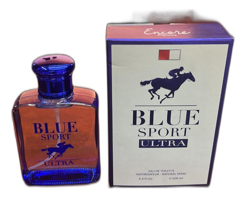 Perfume Marca Encore Para Hombre Blue Sport Ultra 100ml