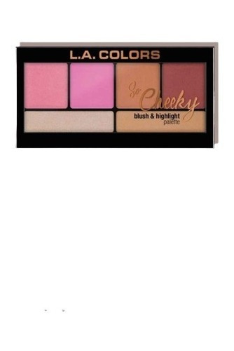 Rubor Iluminador Paleta Rubor Blush So Cheeky De L A Colors