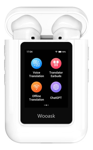 Auriculares Translator Wooask A8 Transbuds Air Offline 144 I