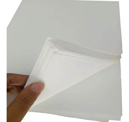 Tela Poliester Fotográfica A4 X5 Hojas Uso Impresoras Inkjet