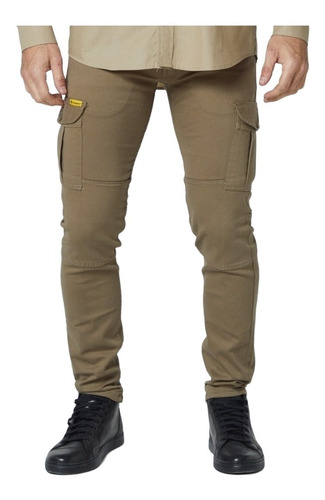 Pantalon Cargo Elastizado Pampero Trabajo - Talle 38 Al 54