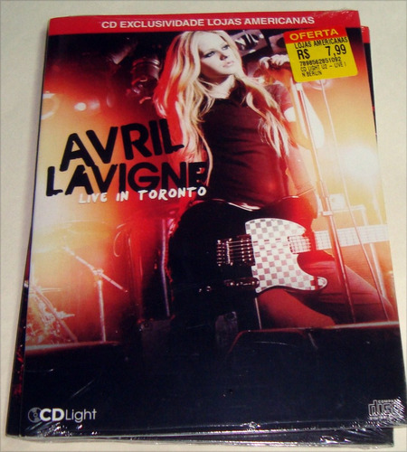 Kktus: Avril Lavigne Live In Toronto Cd Brasilero Kktus