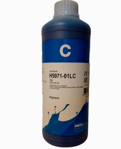 Tinta Inktec H5970 Pigmentada Compatible Con Hp 970 / 954 1l