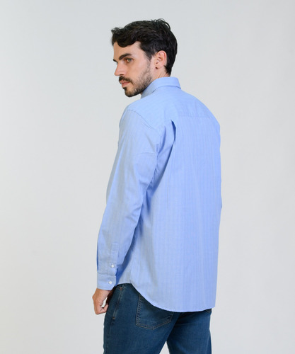 Camisa Cuadros Hombre Brooksfield Regular Fit Bolsillo 3581b