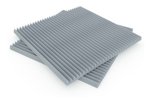 Imagen 5 de 8 de Panel Acustico Aislante Ignifugo Alpine 610x610x20mm Alemán