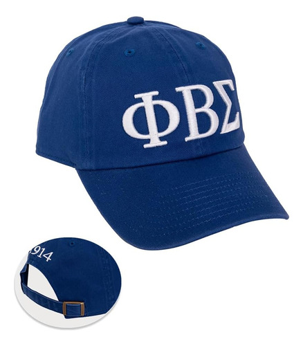 Phi Beta Sigma Gorra Béisbol Gomab Sombreros Bordados Con 2)